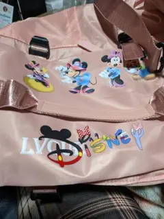 ディズニー ミッキー ミニー ショルダーバッグ ピンク