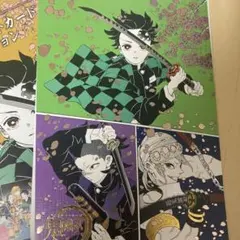 鬼滅の刃　原画展　箔押しイラストカードコレクション
