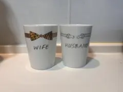 WIFE HUSBAND カップ セット