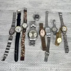 不動品時計10本まとめ　管理番号108 SEIKO ORIENTなど