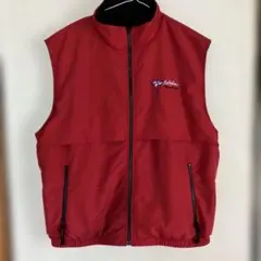 USAヨットクラブのロゴ入りヨットマンベスト サイズ表記　L 赤色
