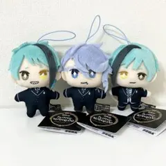 ツイステ EX制服マスコット ぬいぐるみ アズール ジェイド フロイド オクタ