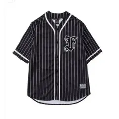 BASEBALL SHIRT/ベースボールシャツ【FAM-51727】ブラックのサムネイル