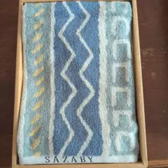 SAZABY 幾何学模様 バスタオル