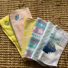 タオルハンカチ　ミニタオル　6枚　セット