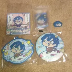 あんスタ 漣ジュン ぶくスタ キーホルダー 缶バッジ ステッカー パーツ