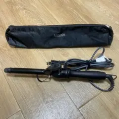 訳あり格安 サロニア カールヘアアイロン 19mm SL-008AB 耐熱ポーチ