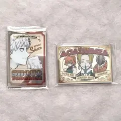 僕のヒーローアカデミア 原画展 パブミラー風アクリルステッカー 轟焦凍 物間寧人