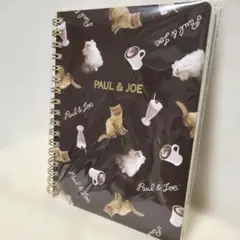 PAUL & JOE ノート カフェ柄 【新品未使用】非売品のサムネイル
