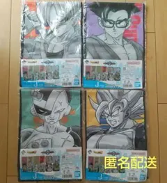 【新品・未開封】DRAGON BALL超 一番くじ J賞 タオル ４枚セット