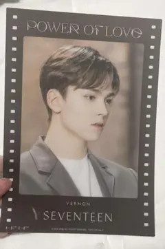 SEVENTEEN POWER of love 前売り特典 クリアトレカバーノン