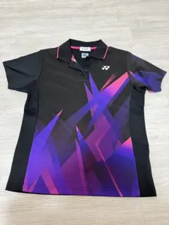 YONEX ポロシャツ 黒 紫 グラデーション