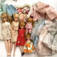 リカちゃん人形 5体 まとめ売り 昭和レトロ 80年代 【匿名配送】