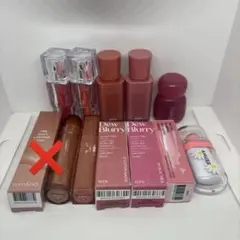 rom&nd 、AMUSE、BBIA、fwee、TIRTIRリップティントセット