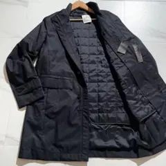 【未使用品】ダーバン スタンドカラーコート ライナー 撥水 2way ブラック