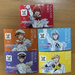 アイドリッシュセブン ステッカー 横浜ワールドポーターズ 非売品 まとめ売り