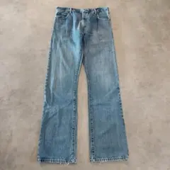리바이스 517 Levis W36 플레어 데님 블루 헌 옷 하단 22055
