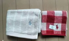 Ralph Lauren タオルハンカチ 2枚セット