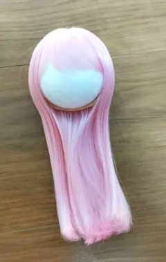 7-8インチ ウイッグ ピンク