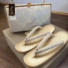 和装用バッグ 草履 セット パールトーン加工のサムネイル