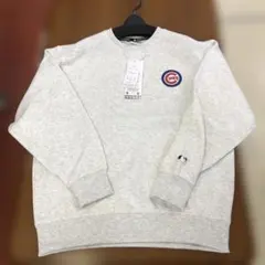 シカゴカブススウェット 裏起毛トレーナーL オートミール