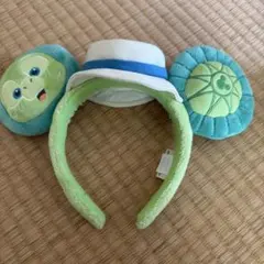 ミッキー型カチューシャ 帽子付き