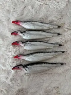 【新品】 鳥型 ボールペン 0.5mm 黑 油性 5本セット