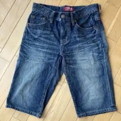 EDWIN ハーフパンツ W28 L20 ダークブルー