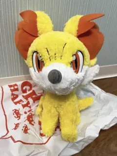 ポケットモンスター　もふぐっとほっこりいやされぬいぐるみ　フォッコ