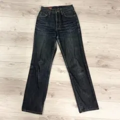 SOMETHING EDWIN 504 濃紺　ストレートデニムパンツ　W28
