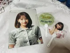 IZ*ONE キム・チェウォン プレミアムフォト&ミニうちわ