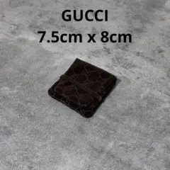 【極美品】GUCCI グッチ　グレー スエード GG 小物入れ ブラウンのサムネイル