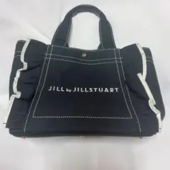 JILL BY JILLSTUART フリルトートバッグ ブラック