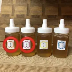 【非加熱・生はちみつ】百花蜜150g&れんげ150g(2本セット)