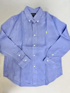 【未使用】Polo Ralph Lauren 長袖シャツ 120cmブルー