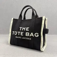 マークジェイコブス THE TOTE BAG トートバッグ キャンバス ブラック