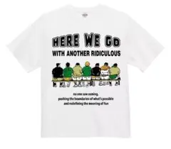 HERE WE GO Tシャツ ホワイト