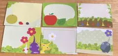 ピクミン　キャラマグネッツ　メモカード６種セット
