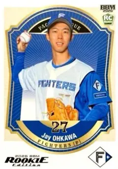 BBM ルーキーエディション 北海道日本ハムファイターズ 大川慈英
