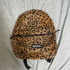 Supreme ヒョウ柄 バックパック ペアルック お揃い - メルカリ