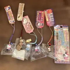 ハローキティ ご当地　ストラップ 6個セット