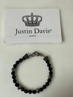 JustinDavis ジャスティンデイビス ブレスレット クラウン オニキス