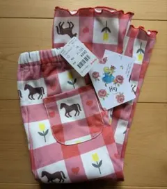 バースデイ　コラボ　yuuka フレアパンツ レギンス100 赤のサムネイル