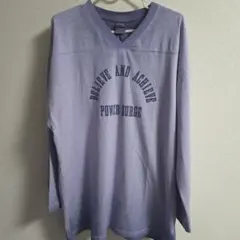 nikoand…☆Vネック 長袖Tシャツ