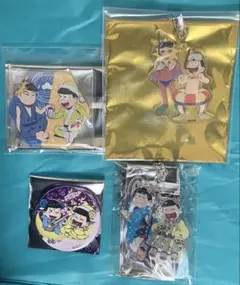 おそ松さん　カラ松　十四松　筋肉松　缶バッジ　アクキー　HMV ダイイチ　激レア