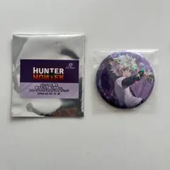 HUNTER×HUNTER 戦う背中ver. キルア　ホログラム缶バッジ