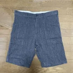 GANGSTERVILLE ヘリンボーン ショートパンツ Lのサムネイル