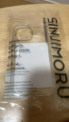 iPhone15用ケース　ハードケース　クリア　ワイヤレス充電対応　耐衝撃