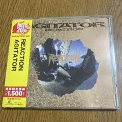 帯付き　REACTION「AGITATOR」　CD ジャパメタ
