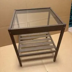 ブラウン サイドテーブル IKEA